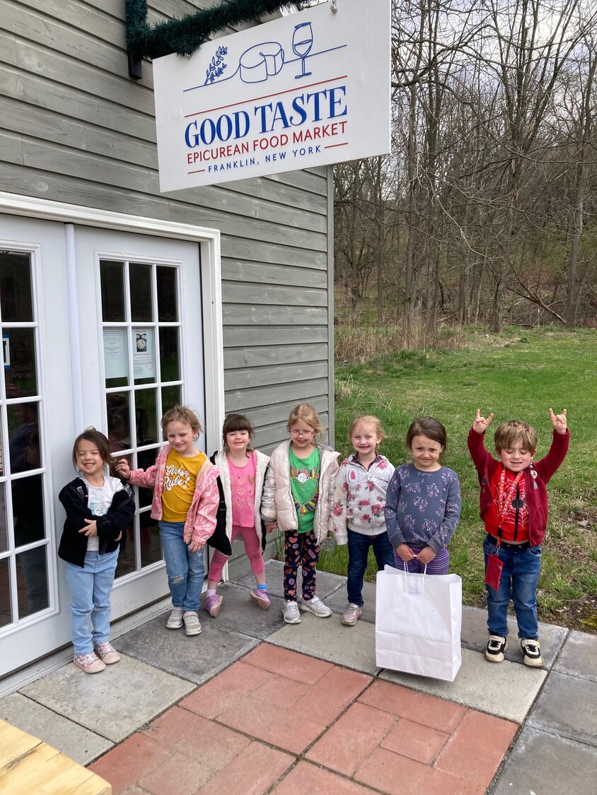 Taste Good Epicurean Foods Store was a stop for Franklin prekindergarten students last week.